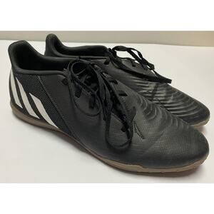 Adidas Predator Edge Sala Indoor Soccer Shoes Men's Size 12 Black GX0024